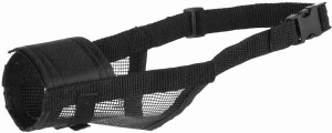 Foto Trixie - Museruola in Poliestere con Rete, Taglia S-M, 17-23cm