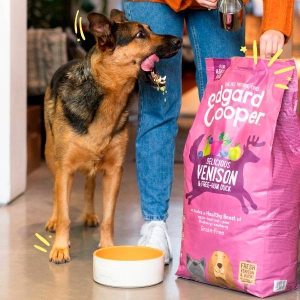 Foto Edgard & Cooper Adult al Cervo e Anatra Ruspante Freschi con Mela, Barbabietola, Pera e Mirtillo da 7 Kg