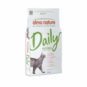 Foto Almo Nature - Daily Cat Maintenance con Tonno e Salmone da 12 Kg