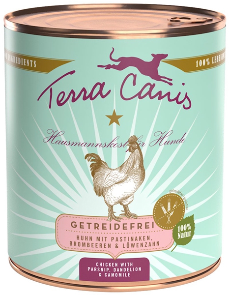 Foto Terra Canis - Grain Free al Pollo con Pastinaca, Dente di Leone e Camomilla da 800gr