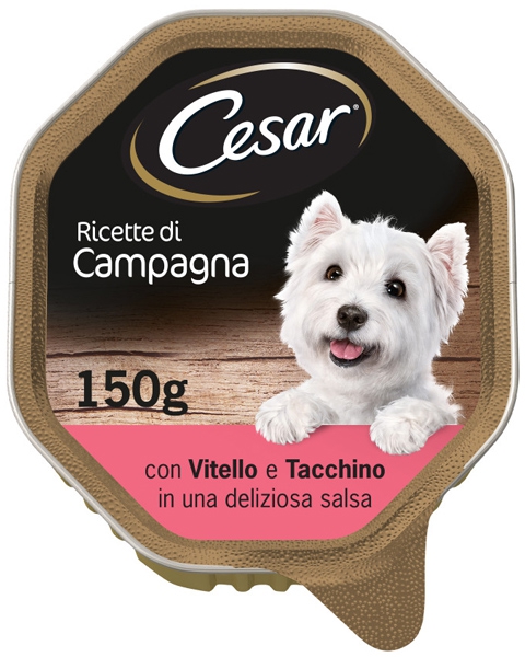 Foto Cesar - Ricette di Campagna Vitello e Tacchino in Salsa da 150g