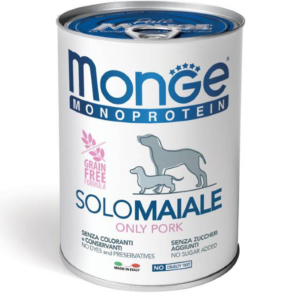 Foto Monge - Monoproteico Solo Maiale da 400g