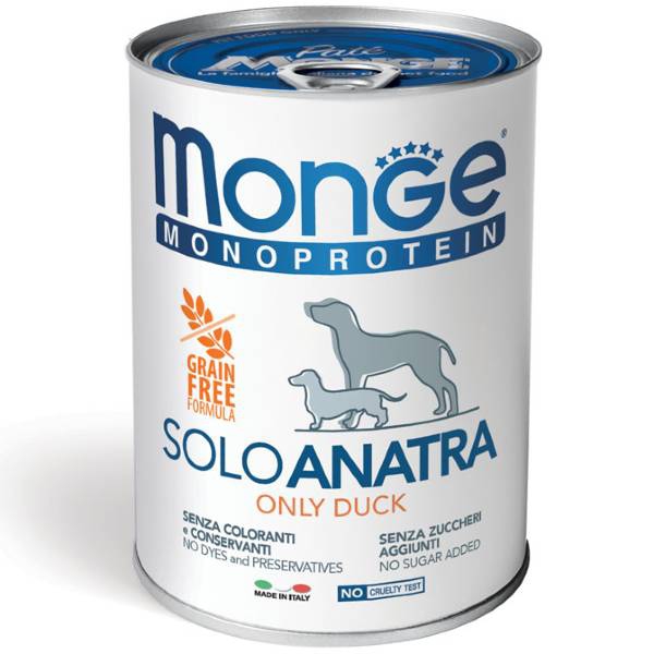 Foto Monge - Monoproteico Solo Anatra da 400g
