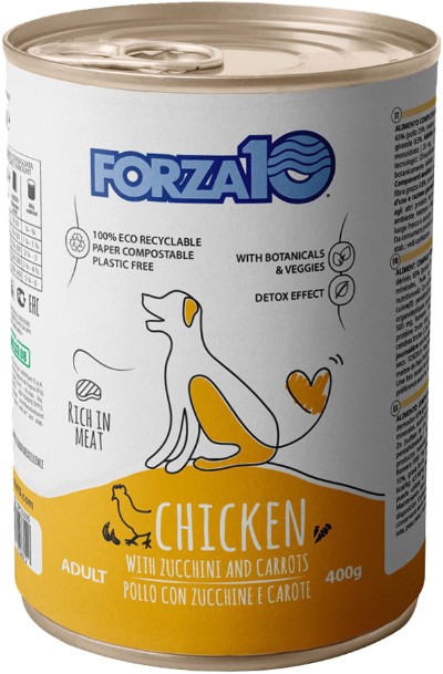 Foto Forza 10 - Mantenimento al Pollo con Zucchine e Carote da 400g