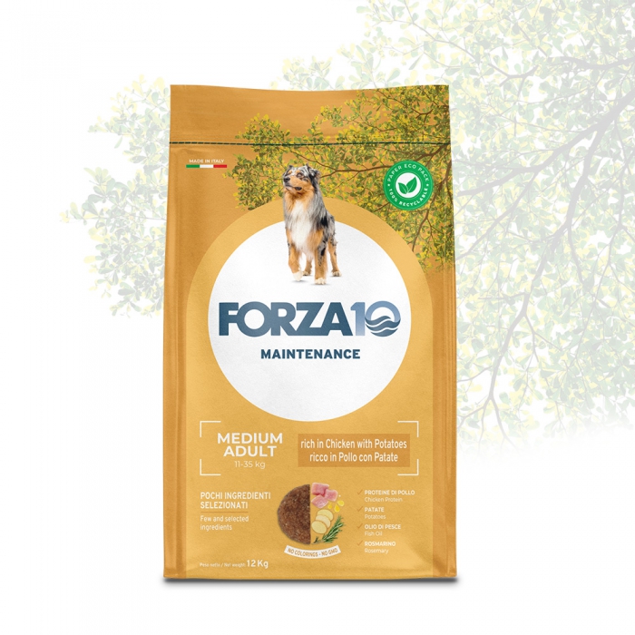Foto Forza 10 - Maintenance Adult Medium con Pollo e Patate da 12 Kg