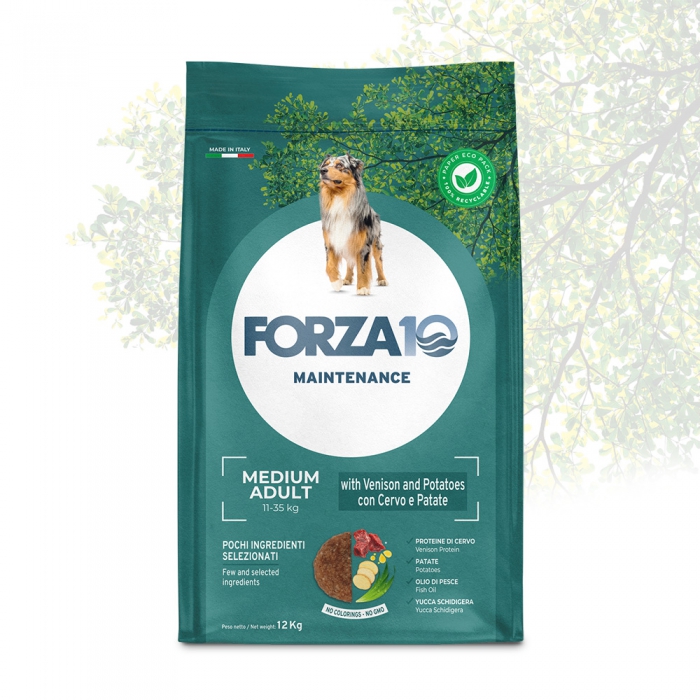 Foto Forza 10 - Maintenance Adult Medium con Cervo e Patate da 12 Kg