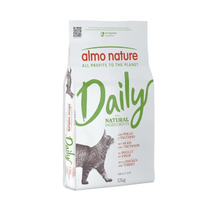 Foto Almo Nature - Daily Cat Maintenance con Pollo e Tacchino da 12 Kg
