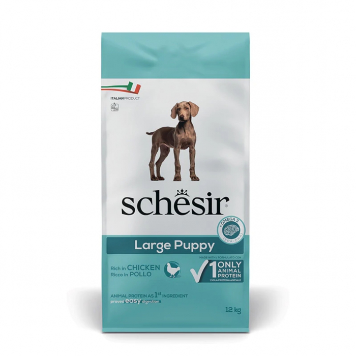 Foto Schesir - Large Puppy al Pollo 12 Kg
