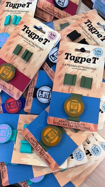 Foto TagPet - La medaglietta digitale con tecnologia NFC, taglia L/XL 4.9cm, colori vari