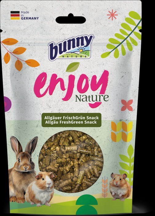 Foto Bunny - Display Enjoy Nature Fieno Fresco Snack 200gr 