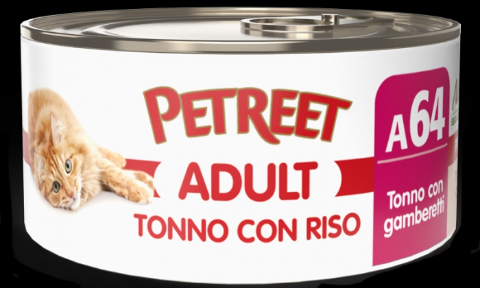 Foto Petreet - A64 Tortino Tonno e Riso, con Gamberetti da 85g SCAD. RAVVICINATA 01/26 -59%